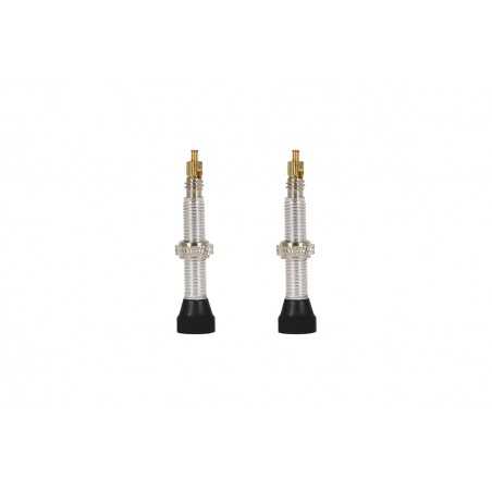 2x valvula para tubelizar bicicleta obus desmontable tipo presta fina