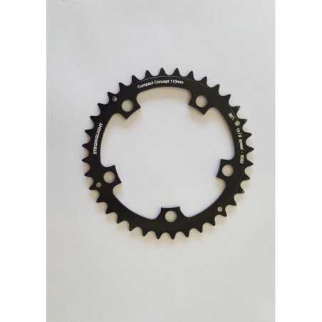 plato adaptable type s-5083 5b 9/10v stronglight - bcd 110/130, compatible con shimano-sram -fsa