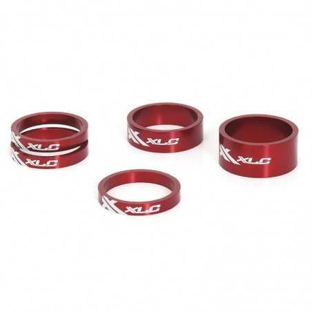 set de 5 arandelas alargadores de direccion a-head 1-1/8 as-a02