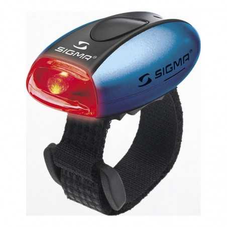 linterna luz multifunciones color rojo micro led de seguridad plus