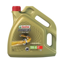 aceite lubricante para motor castrol power1 racing 4t 10w40 4l