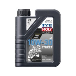 aceite lubricante para motor liquimoly motorbike 4t semi-sintético 10w-30 street 2526 - 1l