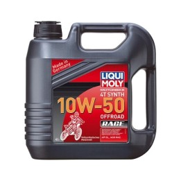 aceite lubricante para motor 4l 100% sintético 4t synth 10w-50 off road race 3052