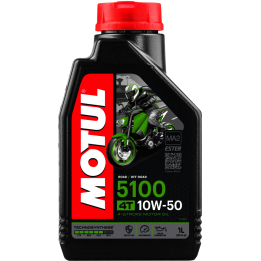 aceite lubricante motul 5100 4t 10w-50 para motores de 4 tiempos