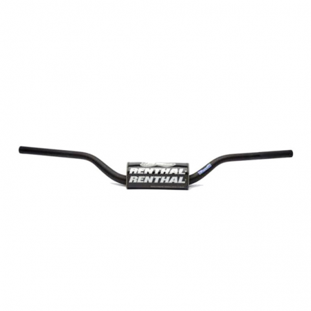 handlebar trials 110 black with black pad 829-01-bk