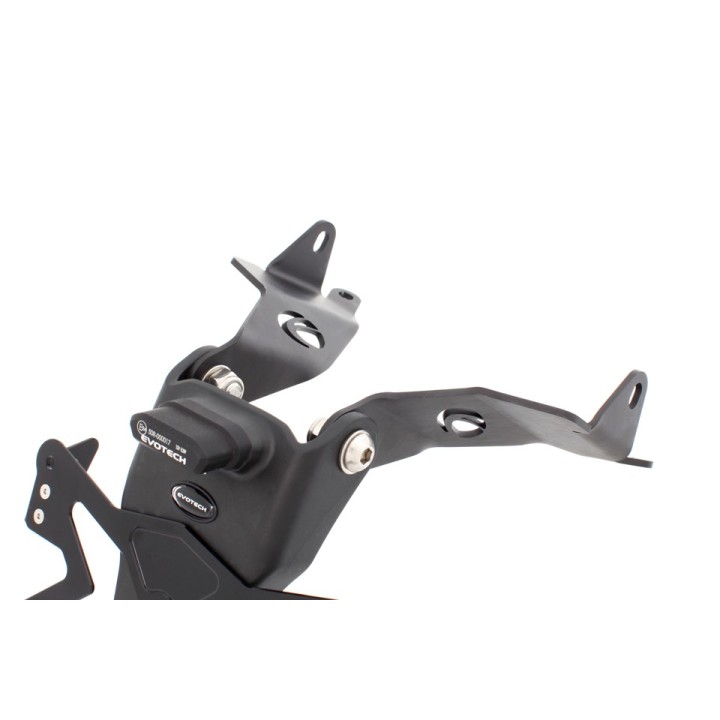 EVOTECH Soporte de matrícula para Aprilia RS125 06-14 ESTR-1004
