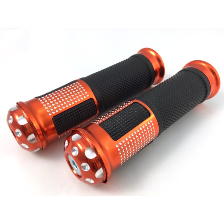 TUDETIC Juego de puños manillar aluminio antideslizante y resistente al desgaste para moto - PUNECO2