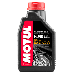 aceite de suspensión motul fork oil factory line med/light 7,5w 1 l