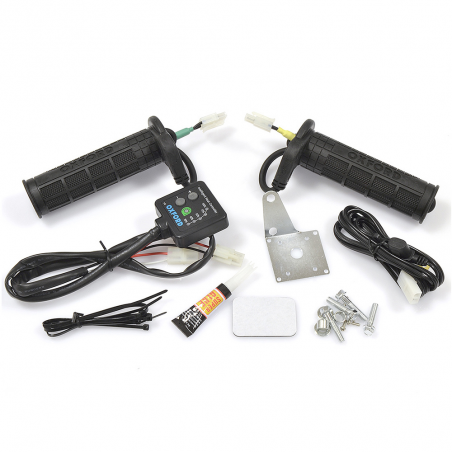 puños calefactables con interruptor adventure premium v8 of690