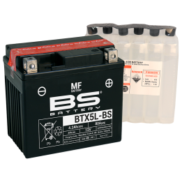 maintenance-free battery btx5l-bs