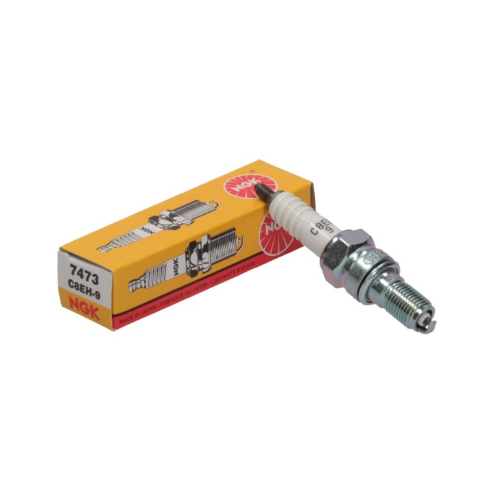 Spark plug with threaded terminal  C8EH-9