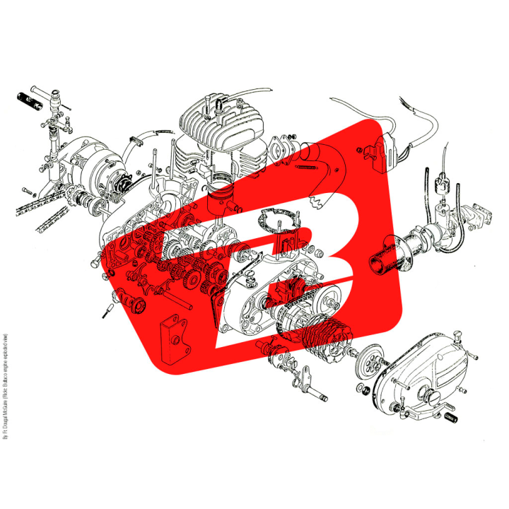 STM Tuerca central para embrague 126783