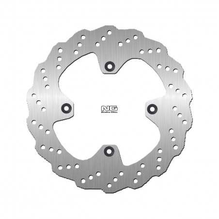 disco de freio dianteiro ondulado 052x ø280 x ø121 x 4 mm