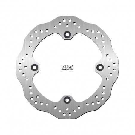 disco de freio dianteiro ondulado 046x ø256 x ø144 x 4 mm