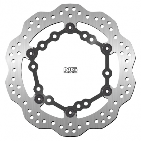 disco de freio dianteiro ondulado 1233x ø267 x ø132 x 4 mm