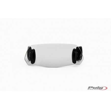 multi-einstellbarer visor für touring dome mit clip
