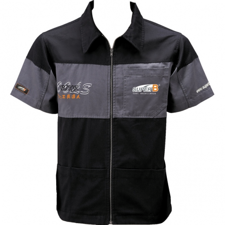 camisa de mecánico super b m - ref tb-1305-