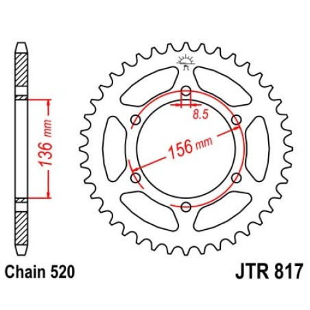 ring, transmission, rear