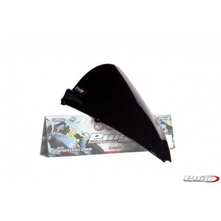 double height racing screen for motorcycle