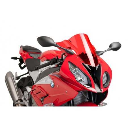 cúpula parabrisas de doble burbuja mas altura racing 360x440mm