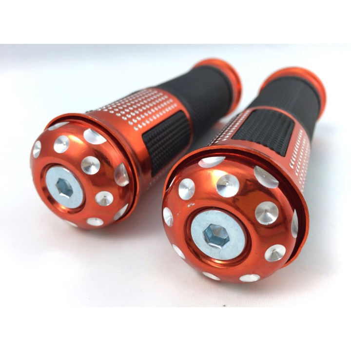TUDETIC Juego de puños manillar aluminio antideslizante y resistente al desgaste para moto - PUNECO2