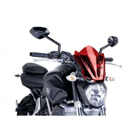 naked new generation motorcycle windscreen