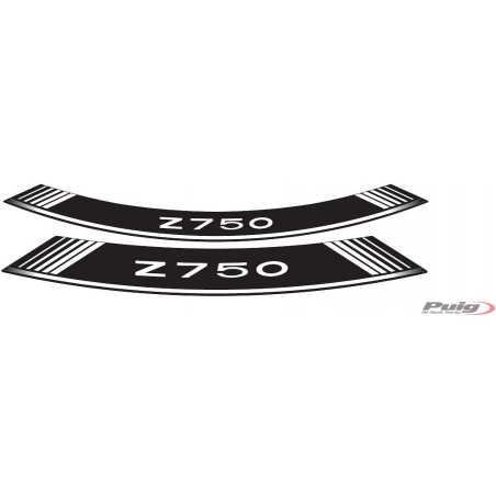 8 vinyl adhesive strips in arch for wheels