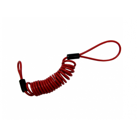 non dimenticare lucchetti disco avvertimento  spiral cable 4mm