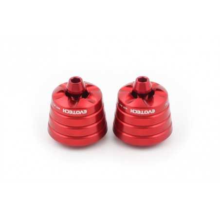 contrappesi manubrio evotech per triumph e aprilia