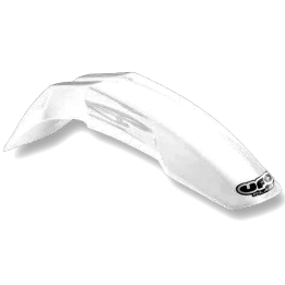 mudguard supermotard honda blanco pa01029-041