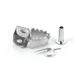 puntera pedal de freno + remache + muelle