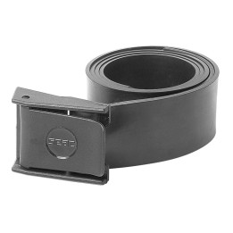 elastic belt with nylon buckle rubber weight belt nylon