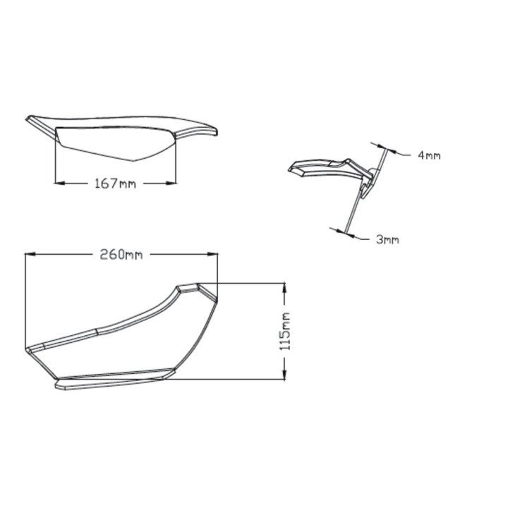 Aileron set  DOWNFORCE