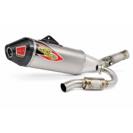 kompletní výfuková trubka s titanovým tlumičem t-6 inox