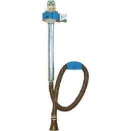 extractor simplu de gaze de perete 100mm - 230cv