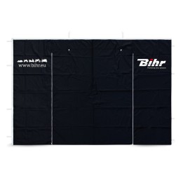 parede com porta para marquise 3m x 3m