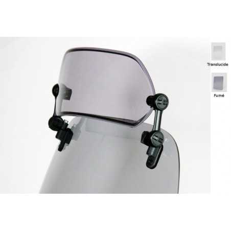 deflector aire añadido cupula visera spoiler con adaptadores x-creen universal sport