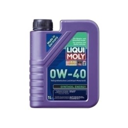 botella de aceite sintetico para motores de coche  100% synthoil energy 0w-40 polaris 1 l