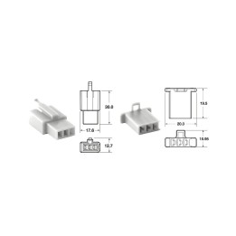set 3-polnih konektorjev 110 ml 0.5mm-0.85mm 5 u