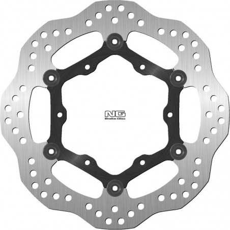 disco de freio traseiro ondulado 1944x ø260 x ø110 x 5 mm