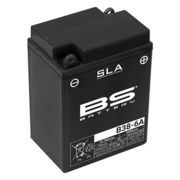 maintenance free activated battery b38 6a