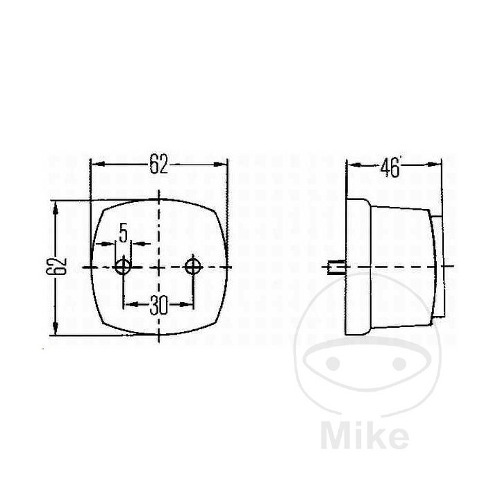 HELLA Position light 102.01.30