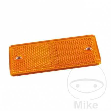 square side trailer reflector 90x40 mm
