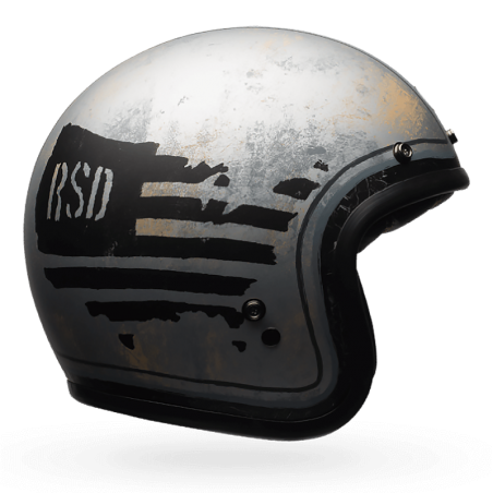 casco jet bell custom 500 special edition rsd 74 - original y con tecnología avanzada de protección