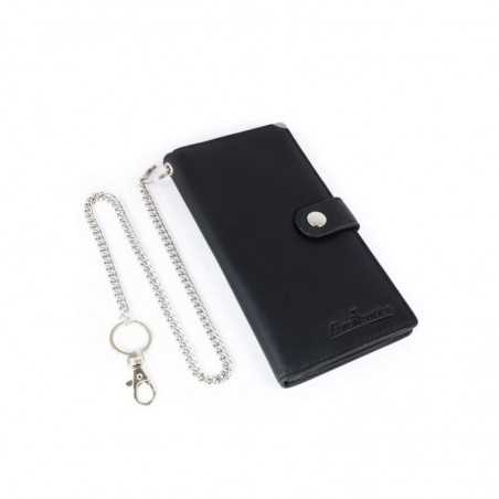 cartera larga con cadena