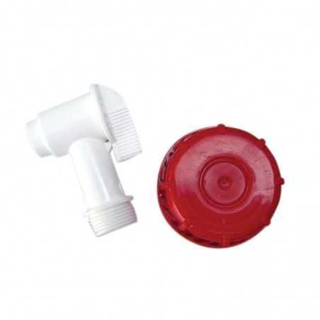 screw cap + tap for drum