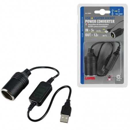 transformador con puerto usb 12v para dispositivos de carga y alimentación