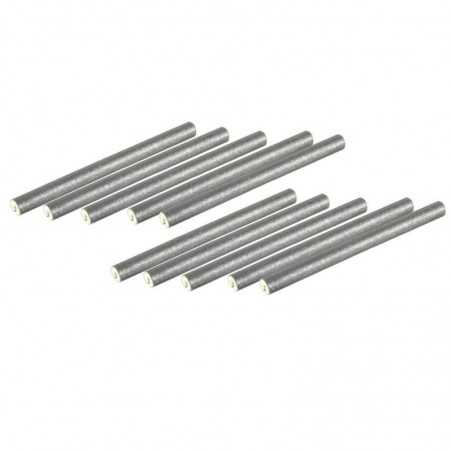 set 10 bandas reflectantes para radios de bicicleta 3m scotchlite - barras de radios reflectantes, 10 piezas