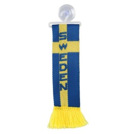 mini sweden flags - cabin decoration with suction cup and hanger lampa