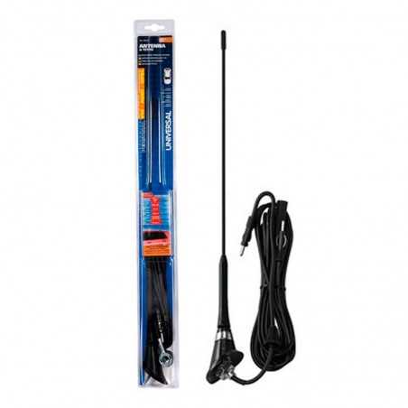 antena de techo universal para opel, audi, vw de 40 cm ø7 mm